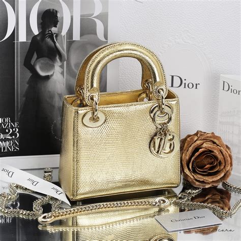 dior gold purse|how expensive is dior.